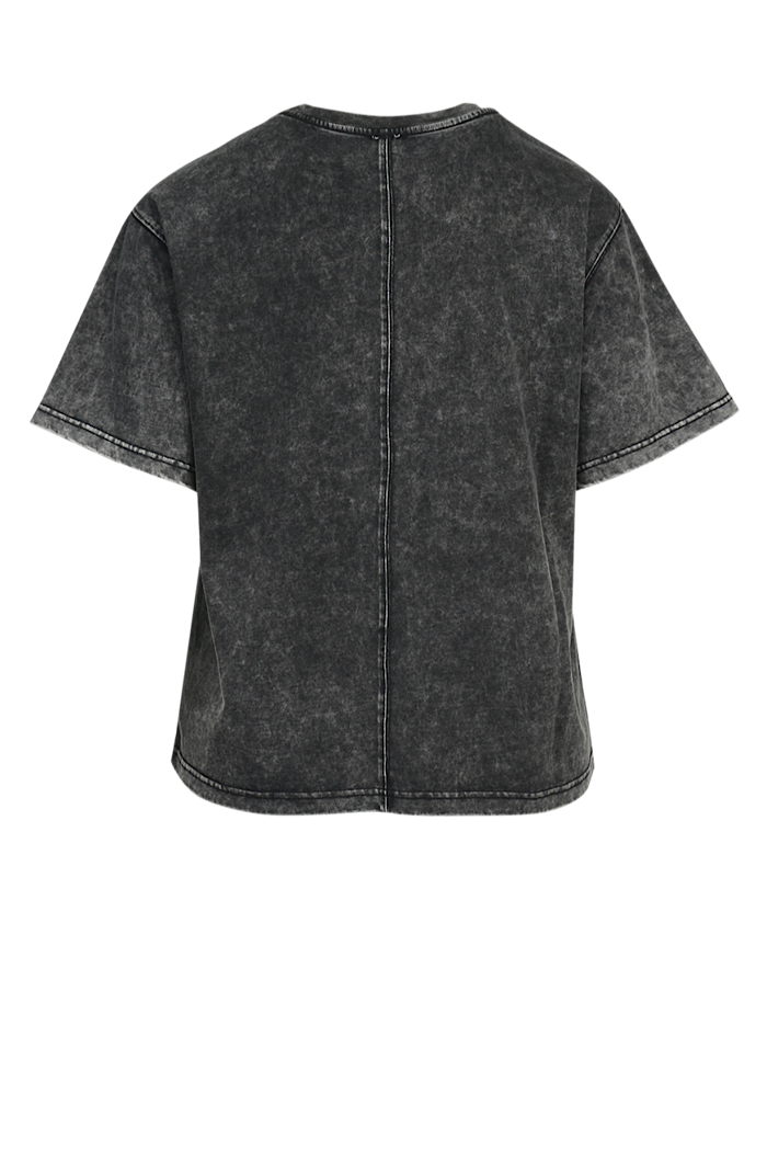 M.A. DAINTY HORIZONTAL TEE - BLACK