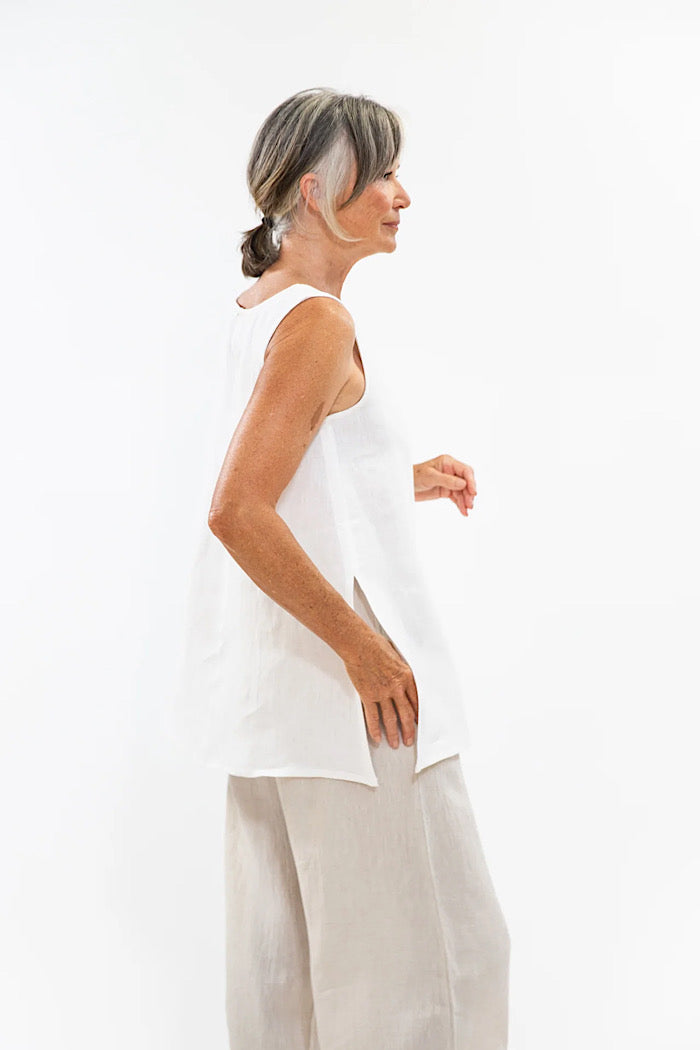 ASHER TOP - WHITE