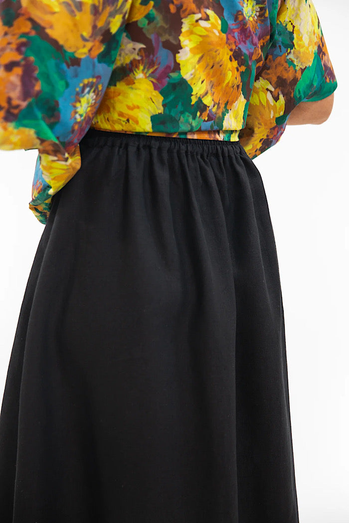 LYLA SKIRT - BLACK