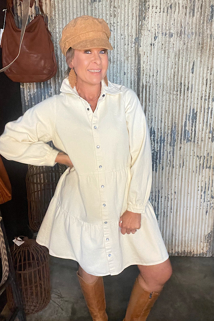 URBAN DRESS - CREME