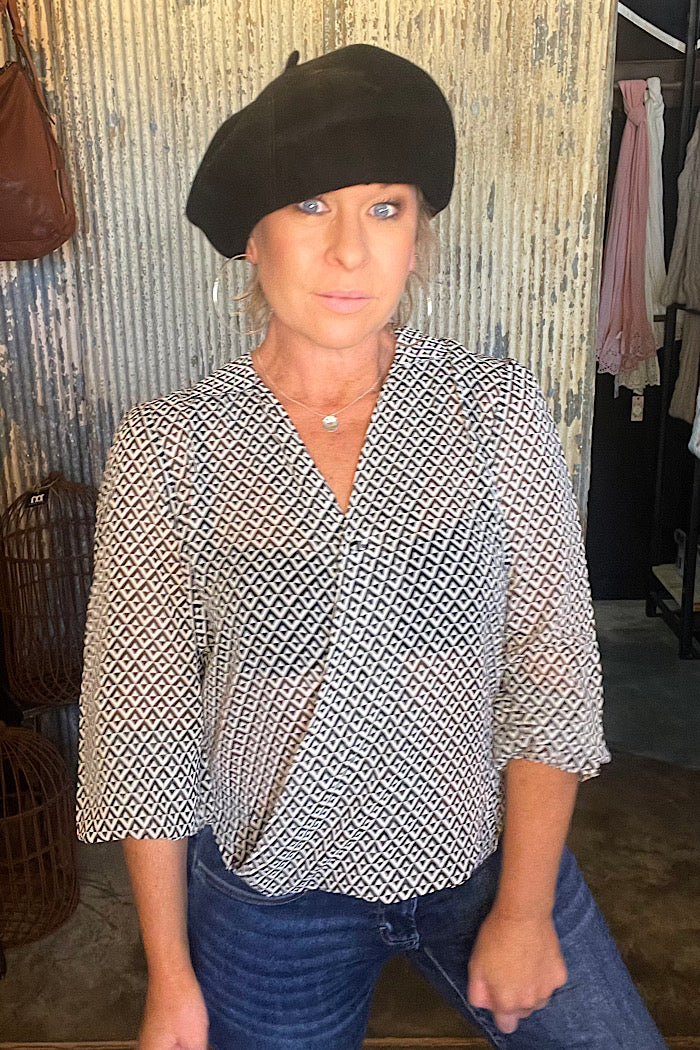 GALA TWIST BLOUSE - TRILOGY