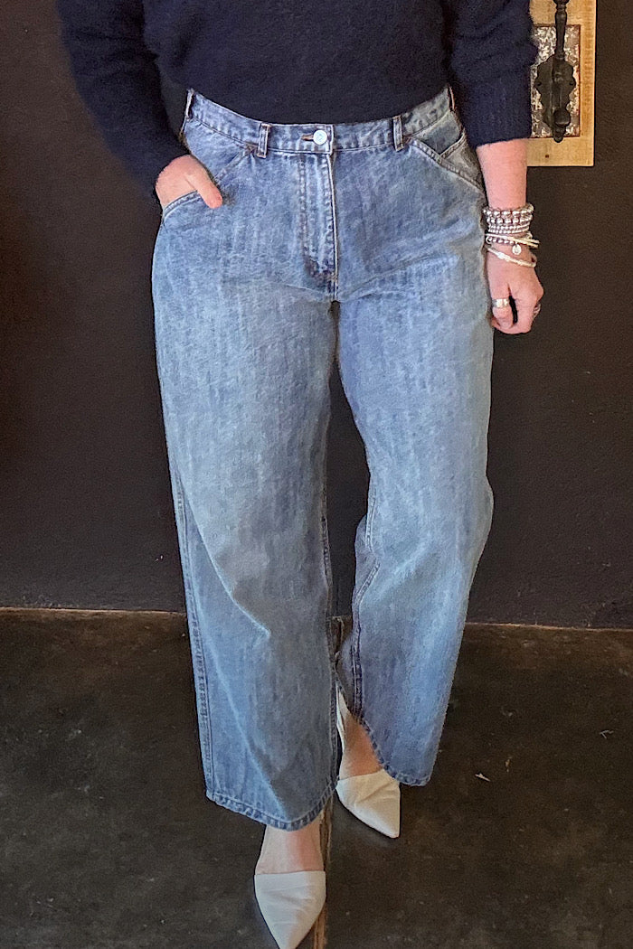 M.A. DAINTY DISCONNECTED JEAN - VINTAGE WASH