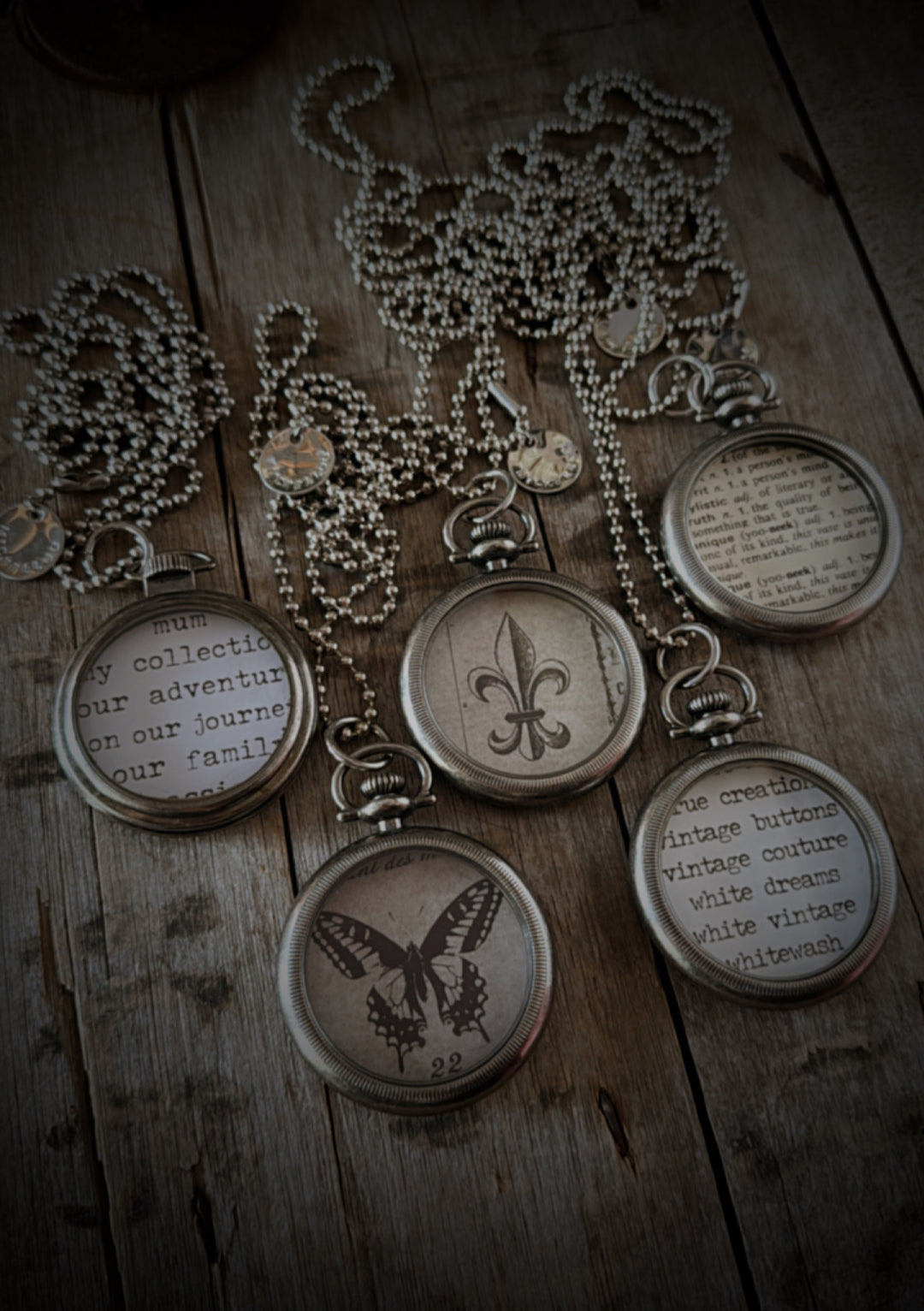 CAPTURED LOCKET NECKLACE - VINTAGE STYLE