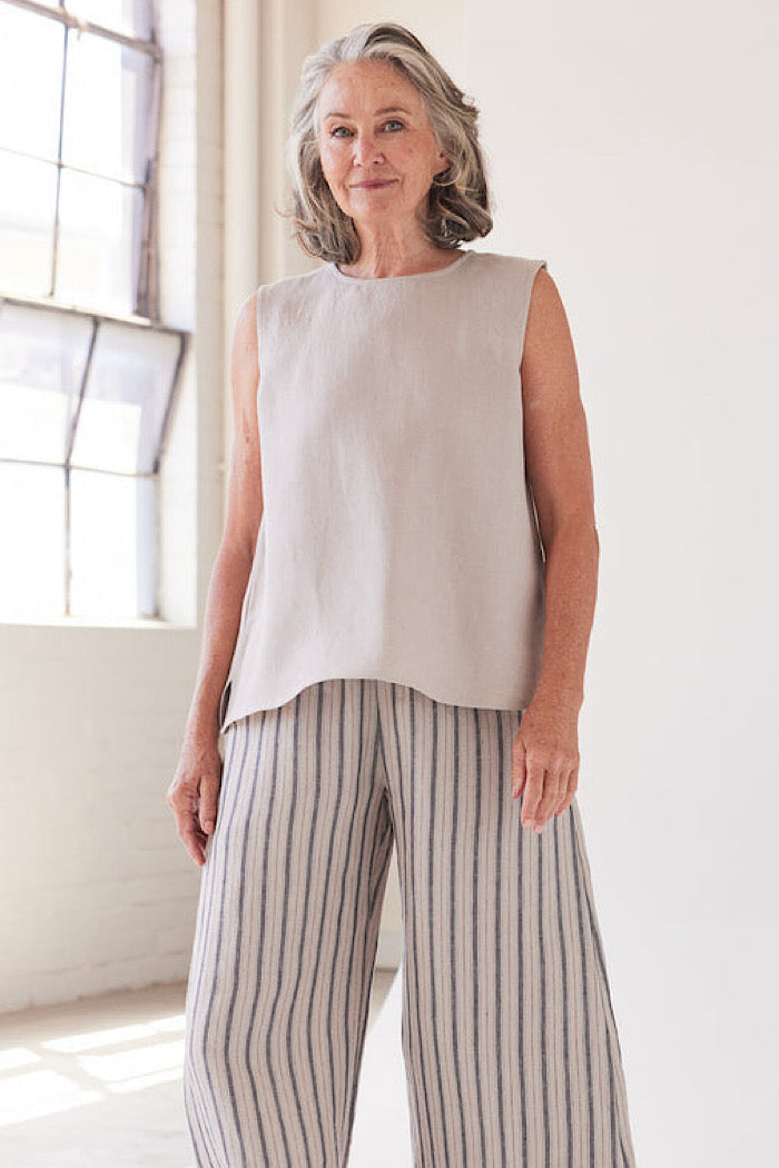 EVA’S SUNDAY MILA TOP - STONE