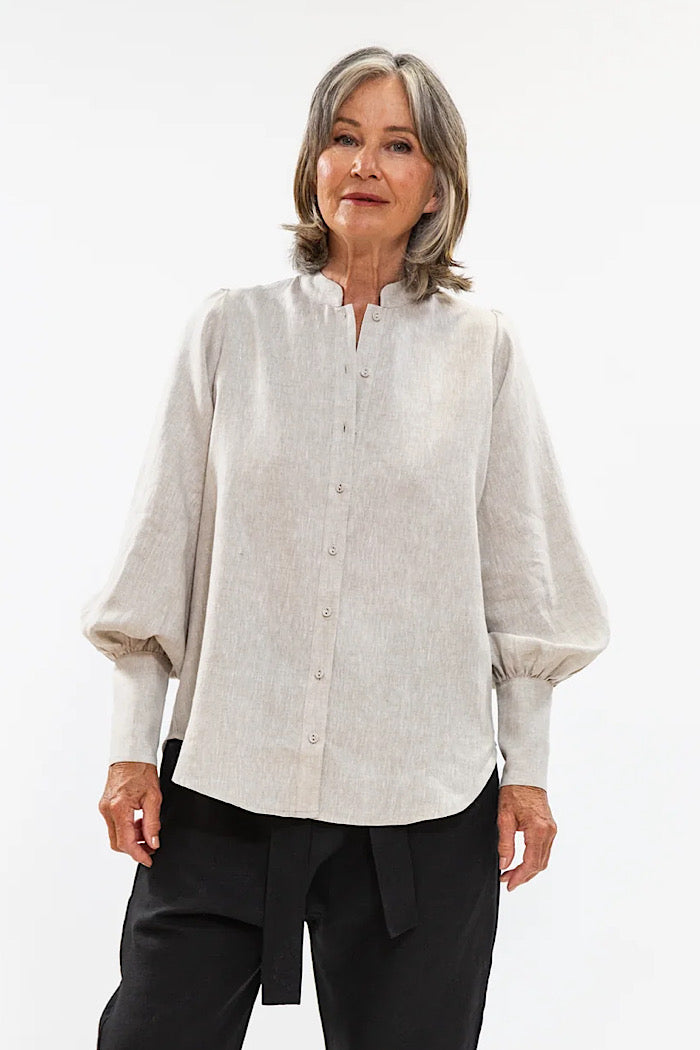BARBETTE SHIRT - NEUTRAL