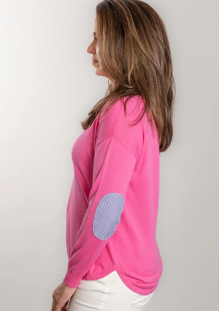 BOW & ARROW - COTTON & CASHMERE SWING KNIT - PINK