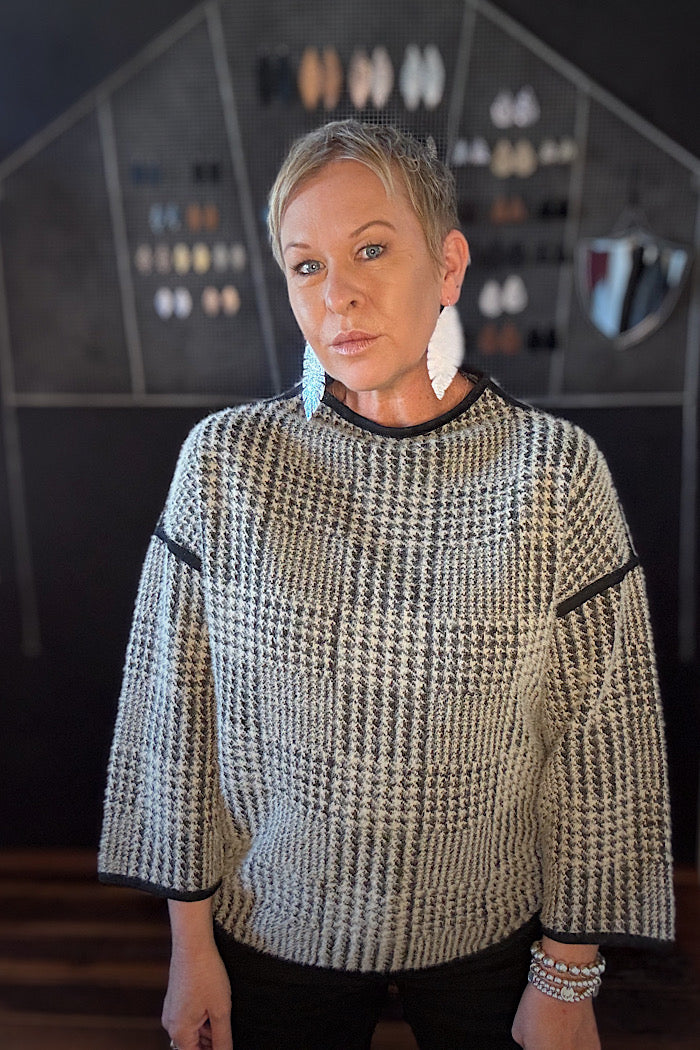 TRIBAL ADRIANA SWEATER - SANDSTONE