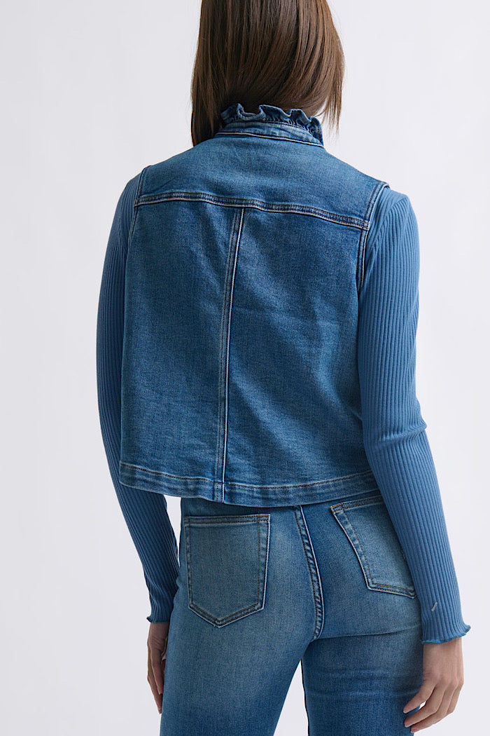 KIREINA ERICA VEST - DAKOTA WASH