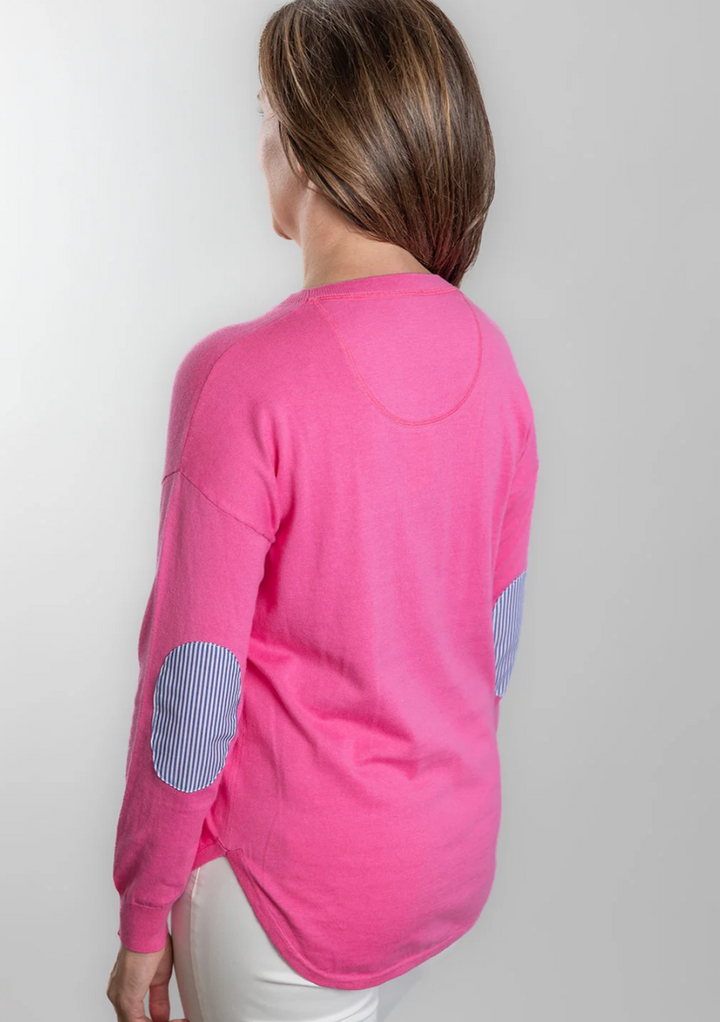 BOW & ARROW - COTTON & CASHMERE SWING KNIT - PINK