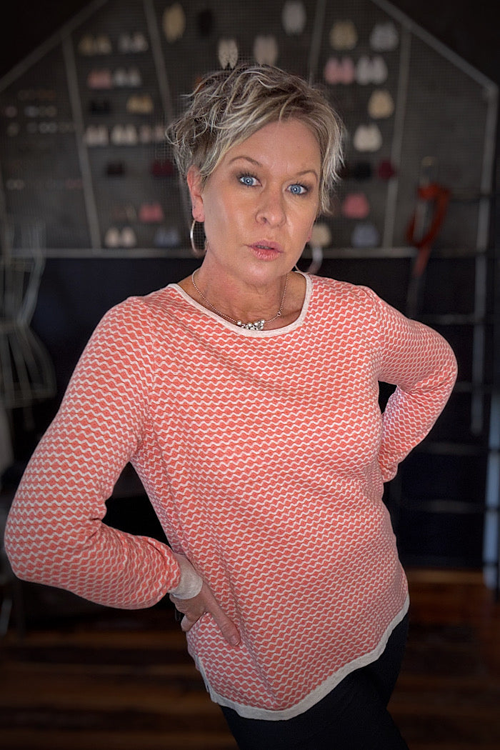 MANSTED LONDON KNIT - PEACH