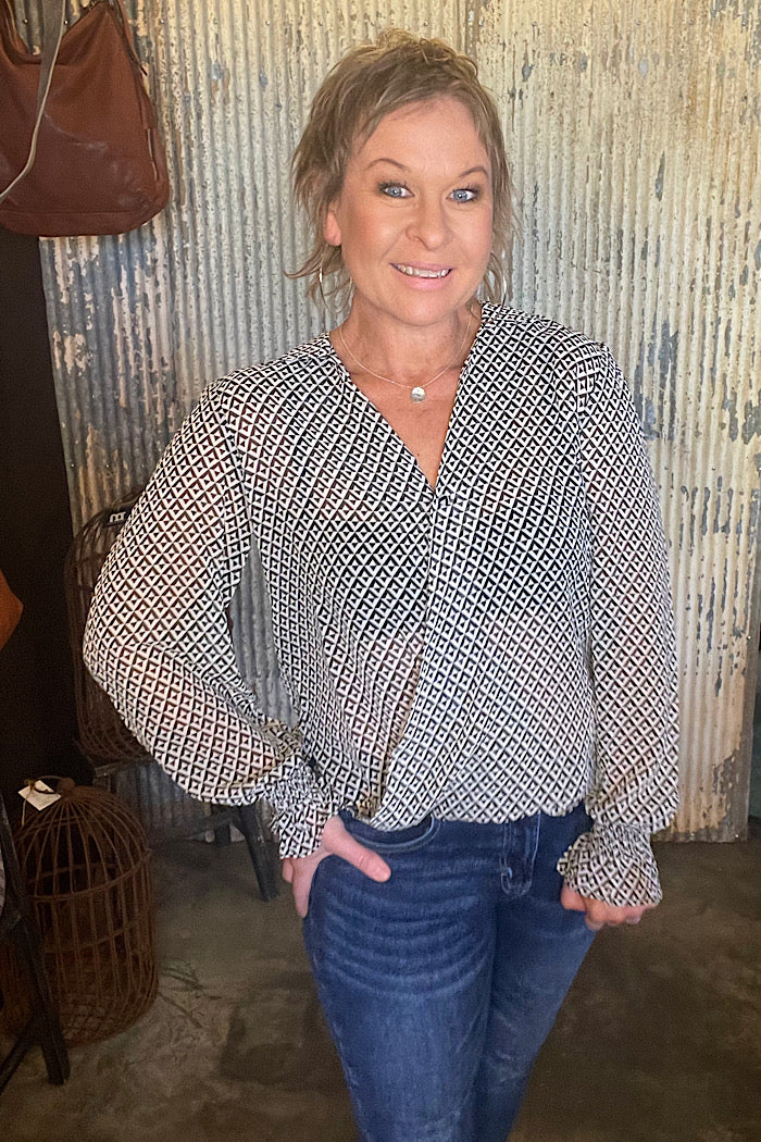 GALA TWIST BLOUSE - TRILOGY