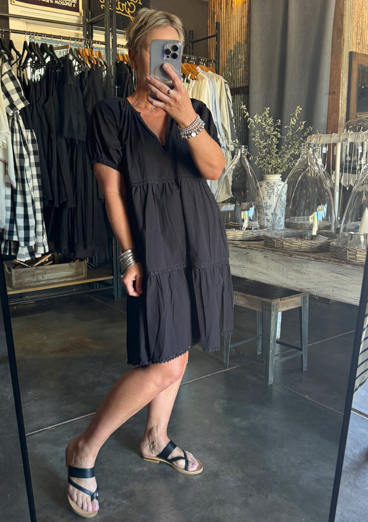 ADELFIA DRESS - DOMINO