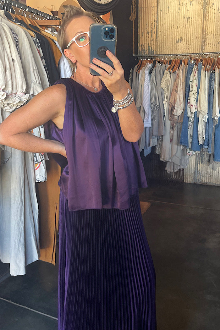 CYLINDER TOP - PURPLE