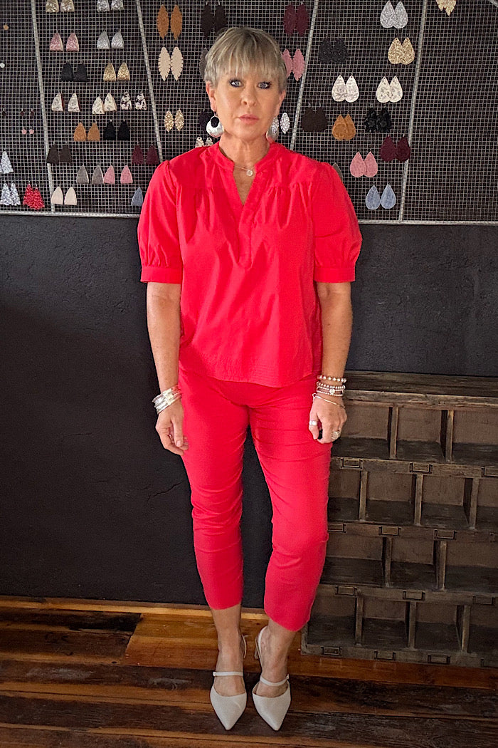 FUSS FREE CAPRI - POPPY