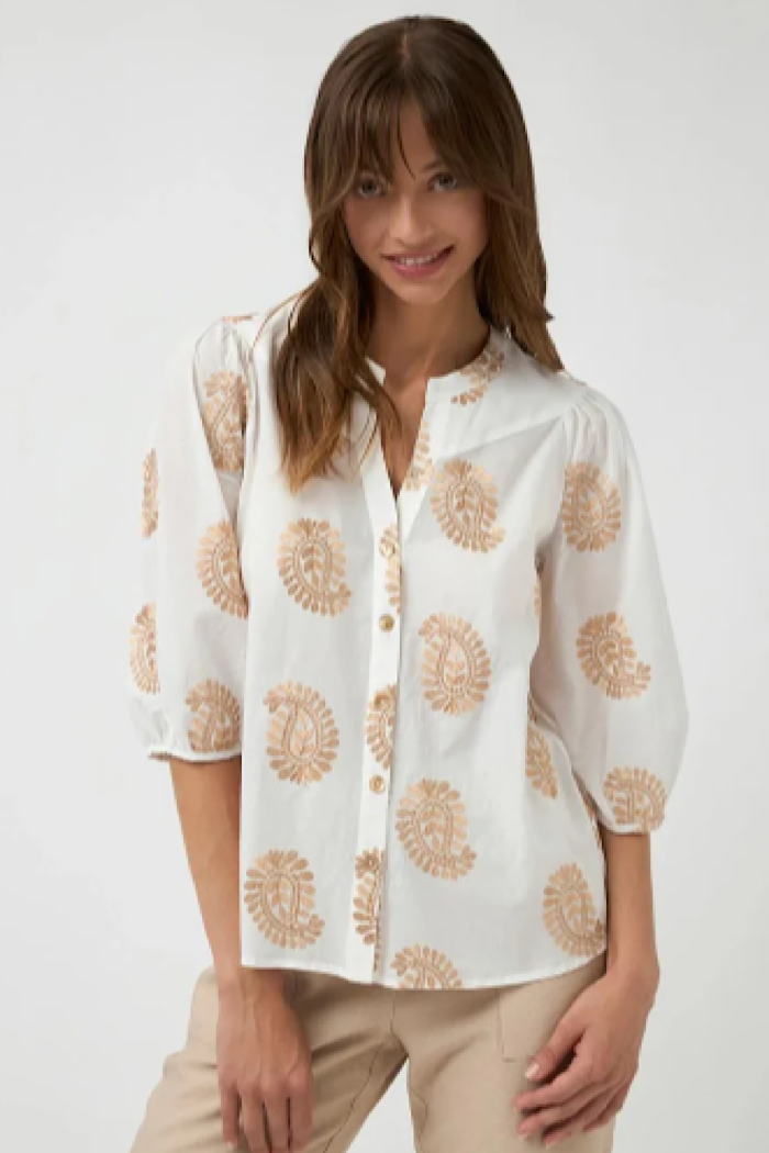 PONSA BLOUSE - OFF WHITE