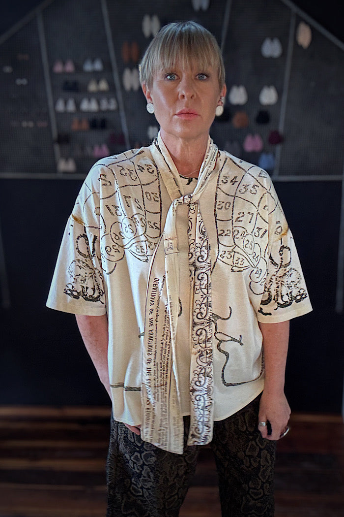 CIRCULAR BY MAUD DAINTY TIPPY TOP - PHRENOLOGY