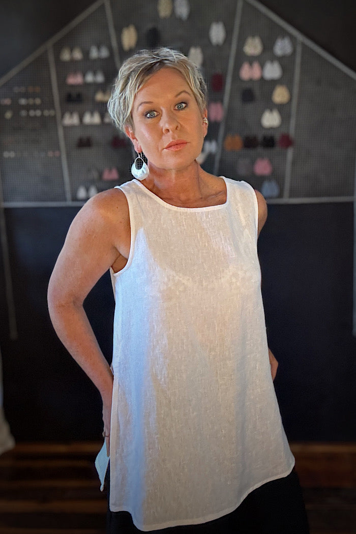 ASHER TOP - WHITE