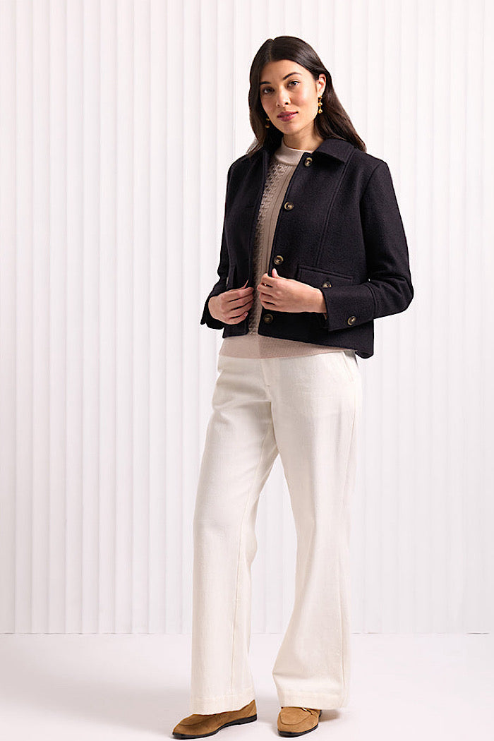 SEW HAPPY COAT - FUTURE DUSK (NAVY)
