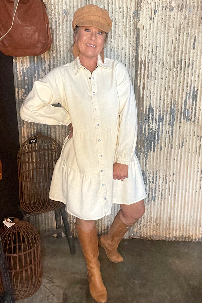 URBAN DRESS - CREME