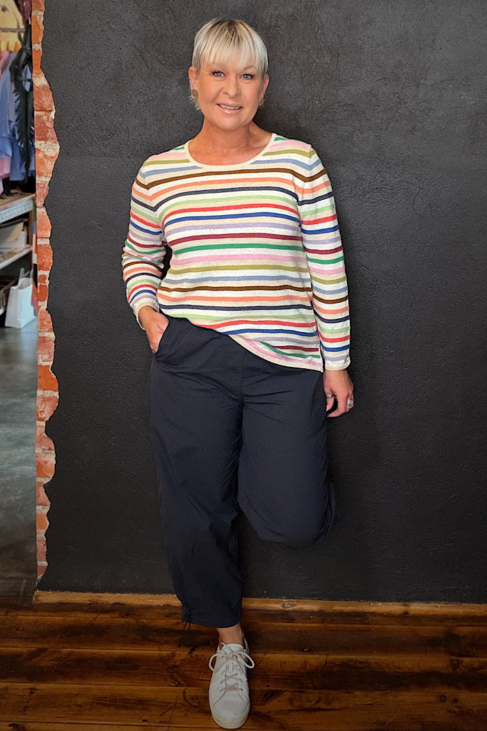 HEMLINE HYPE PANT - NAVY