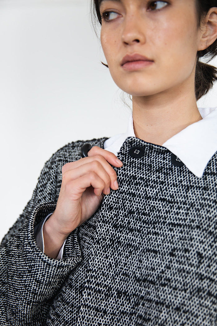 VITTORIA JACKET - MOTTLED BOUCLE
