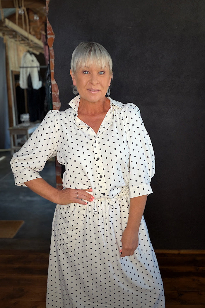 LOLLY’S LAUNDRY BONO SHIRT - DOT PRINT
