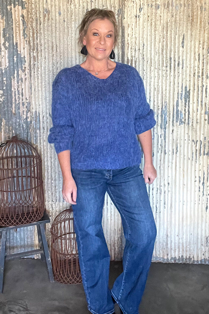 SERENE JUMPER - AZURE