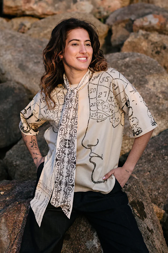 CIRCULAR BY MAUD DAINTY TIPPY TOP - PHRENOLOGY