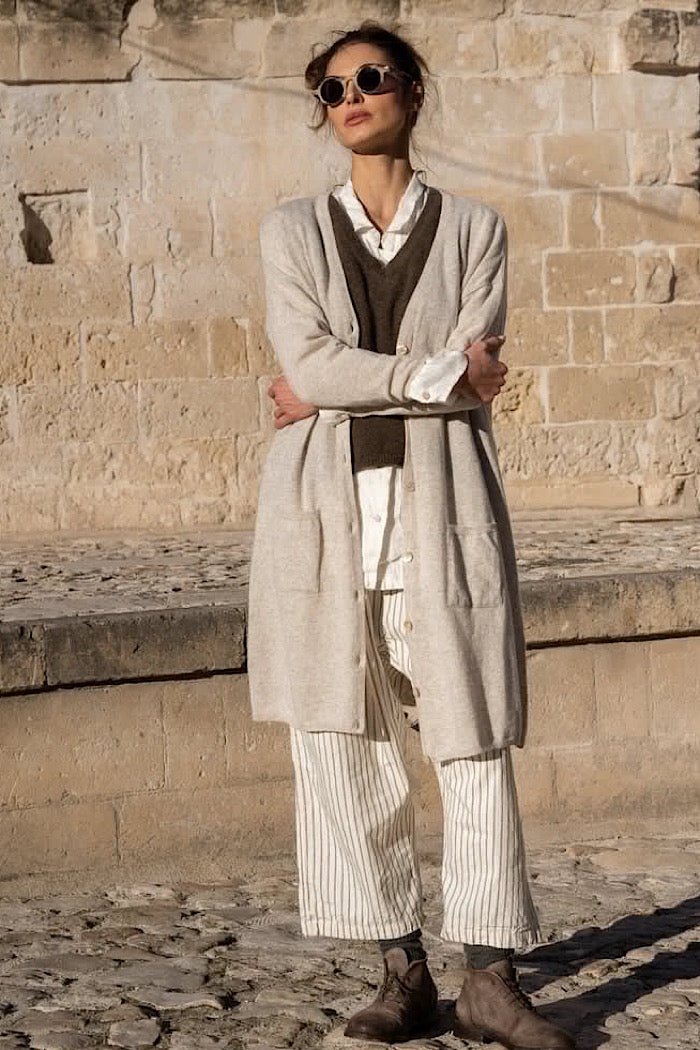 ELLERY CARDIGAN - OATMEAL