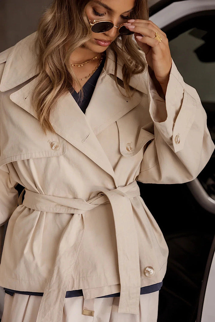 GRETA JACKET - BEIGE