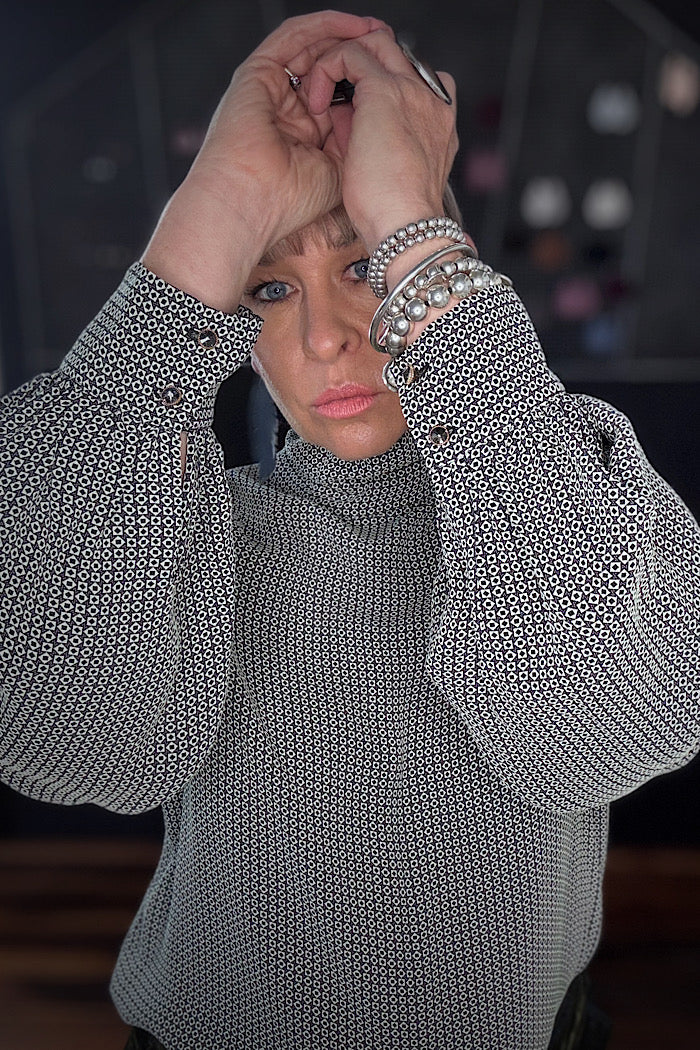 M.A. DAINTY DUTCHESS BLOUSE
