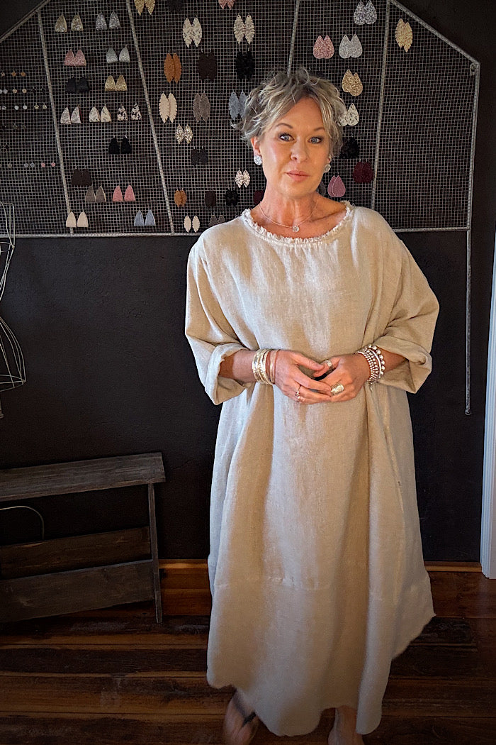 MALLE DRESS - NATURAL