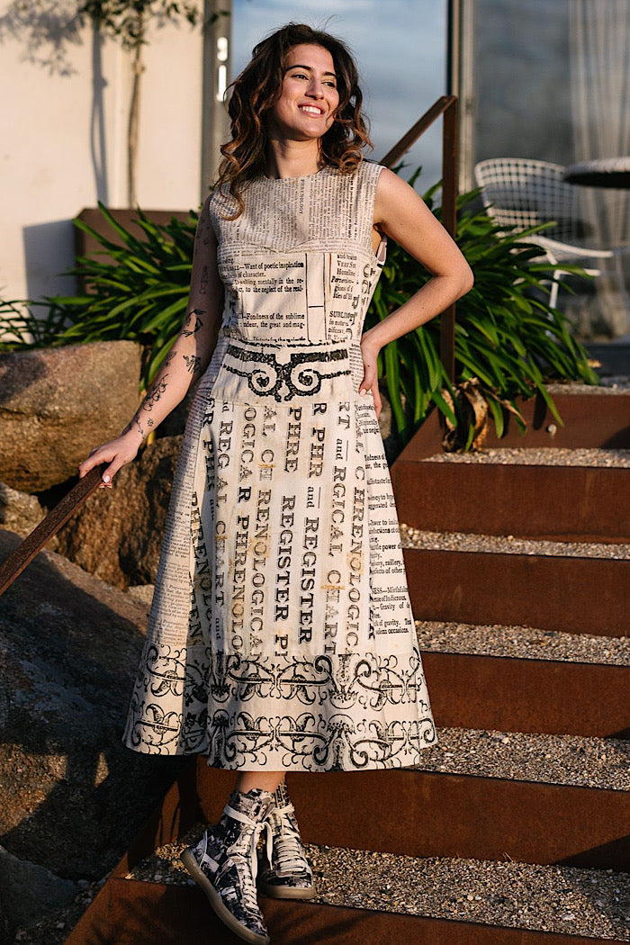 CIRCULAR BY MAUD ALICE DAINTY SAILOR DRESS - PHRENOLOGY