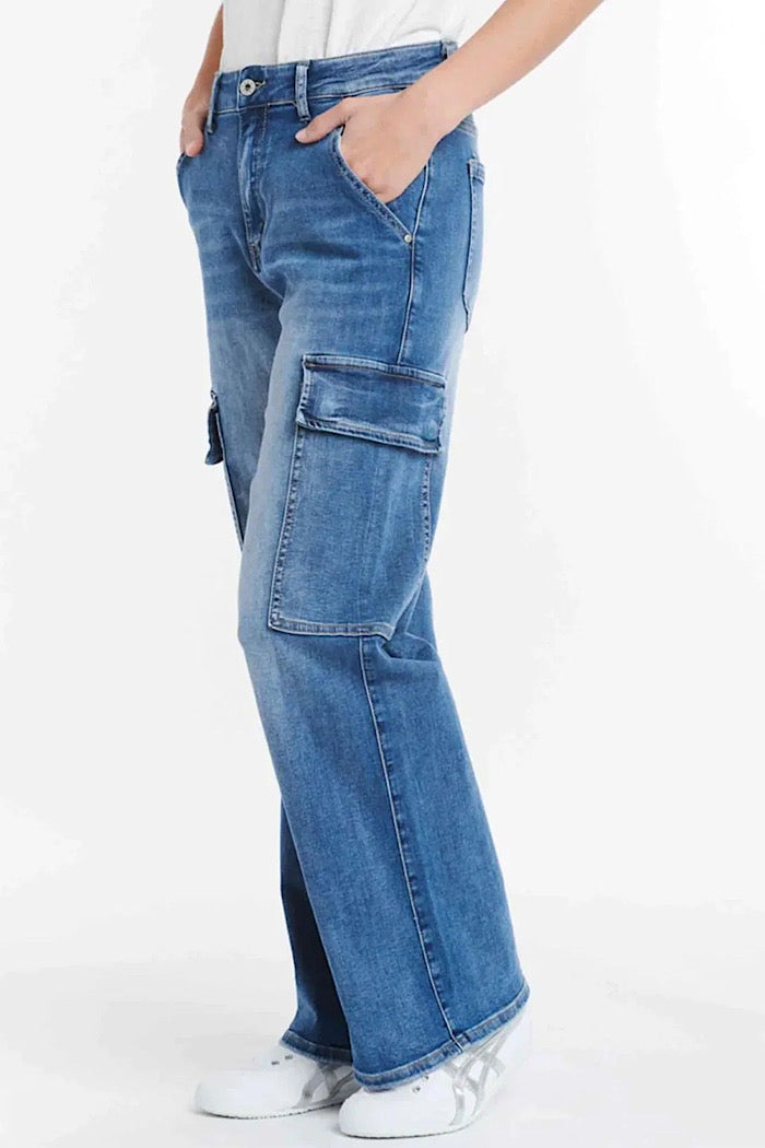 CARGO DENIM JEAN