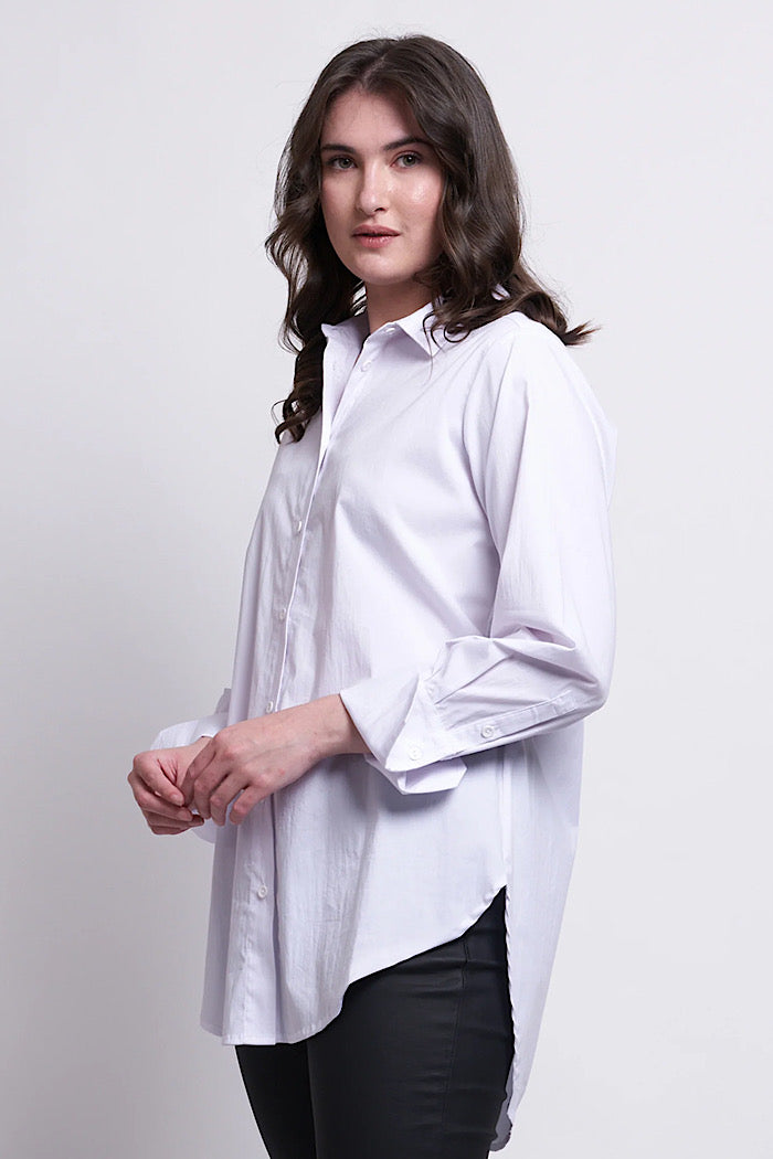 HAND CUFFS SHIRT - WHITE