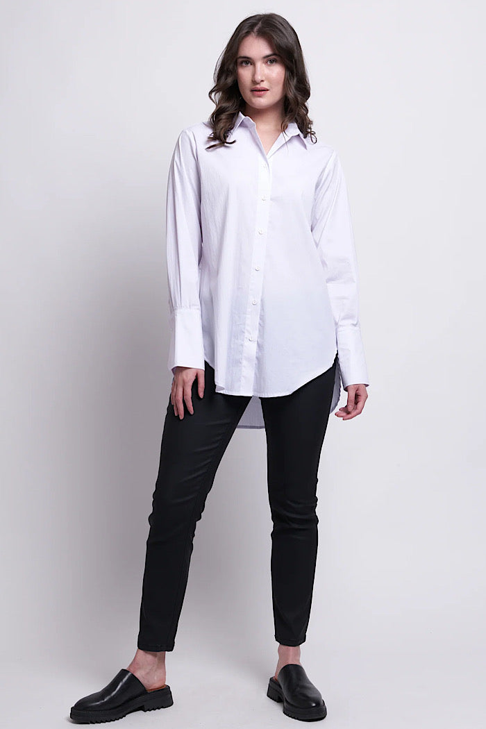HAND CUFFS SHIRT - WHITE
