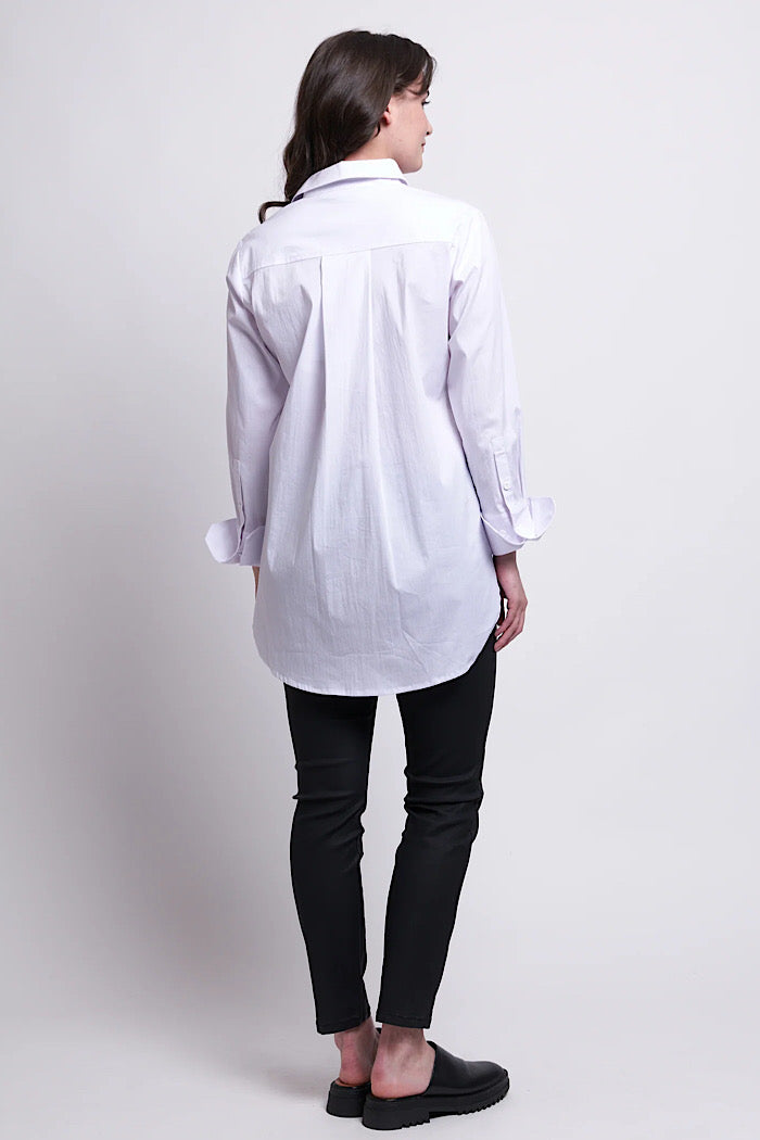 HAND CUFFS SHIRT - WHITE