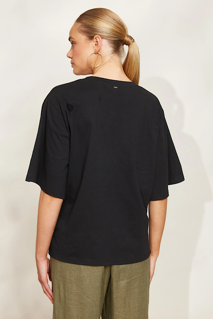 STUDIO T-SHIRT - EBONY