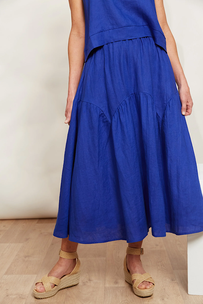 HALCYON SKIRT - COBALT