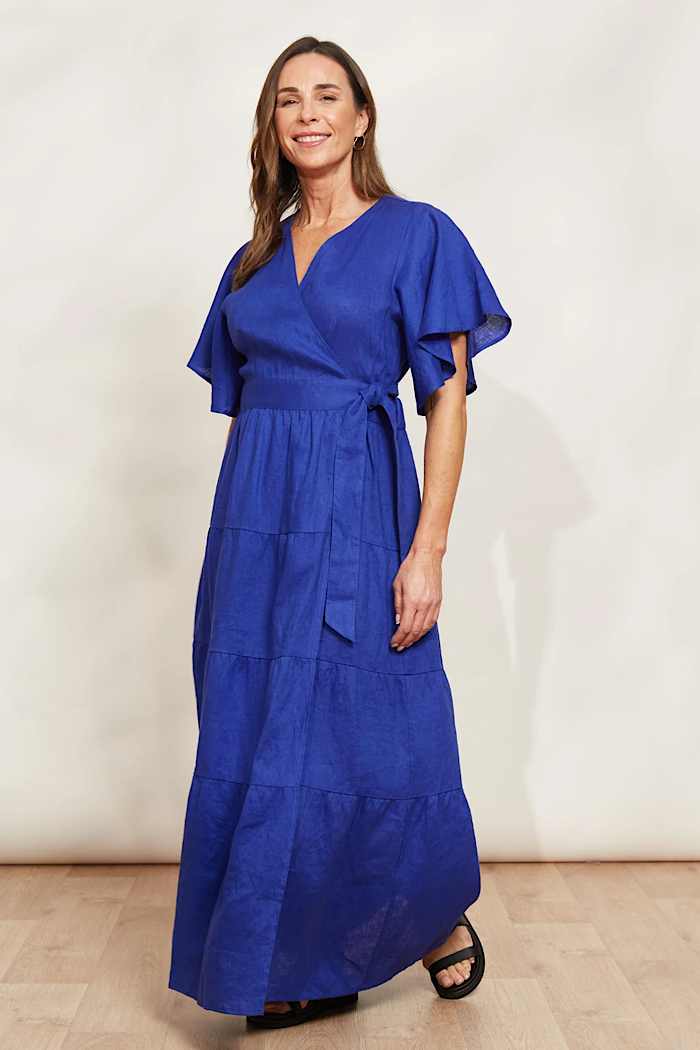 HALCYON MAXI DRESS - COBALT