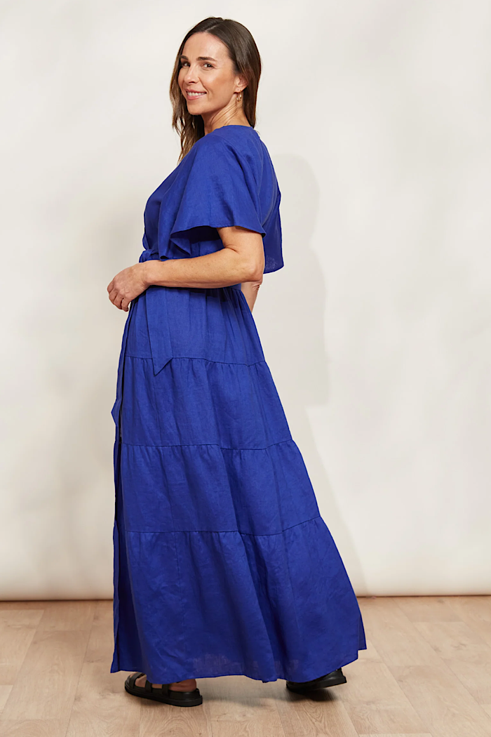 HALCYON MAXI DRESS - COBALT