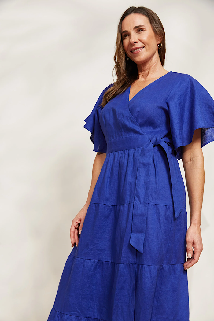 HALCYON MAXI DRESS - COBALT