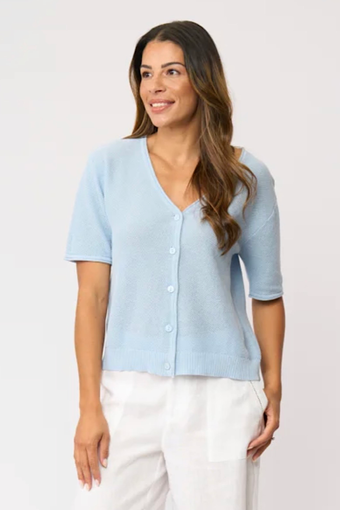 BEE-LIEVE IT CARDI - CLEAR SKY