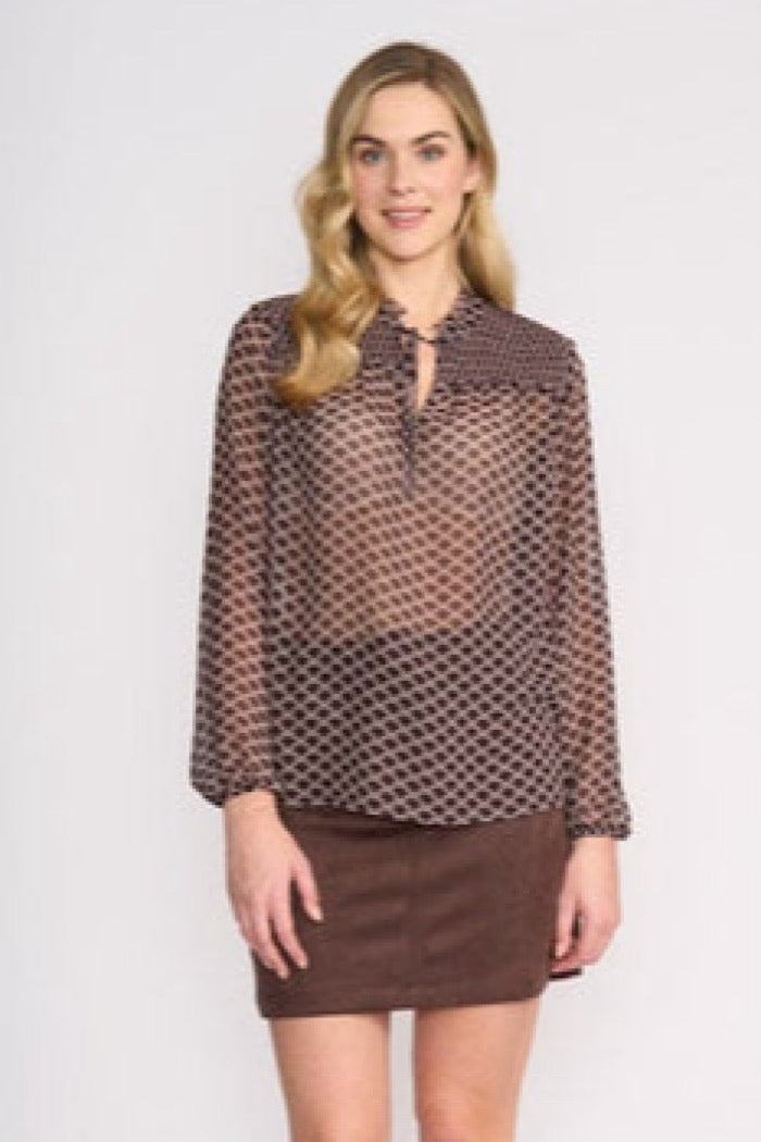 STEPPING OUT BLOUSE - DECO