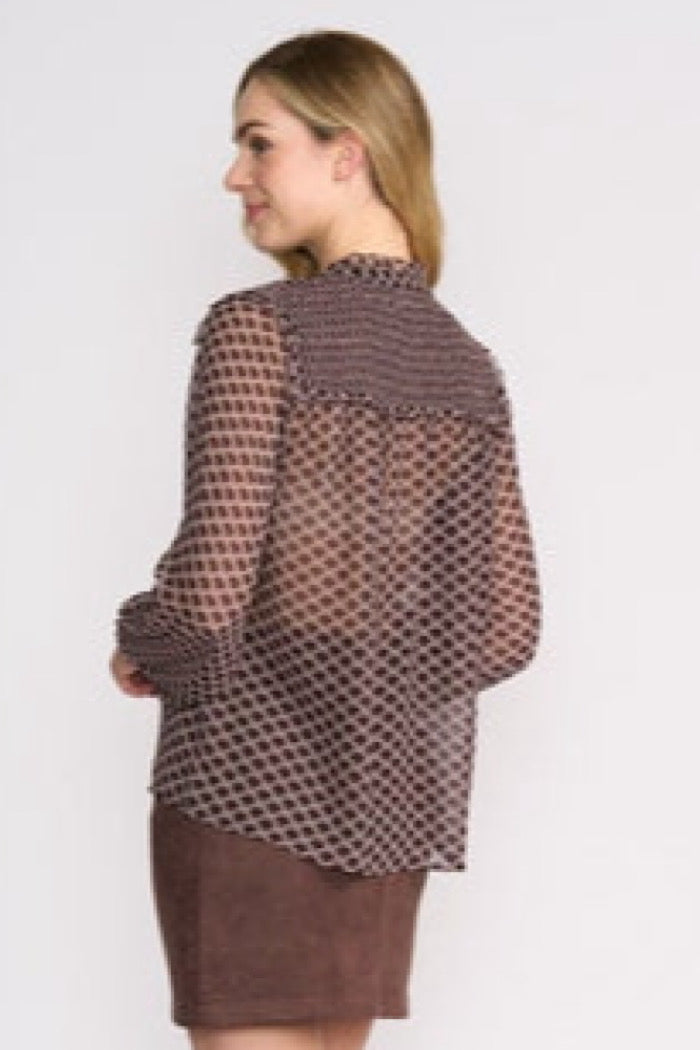 STEPPING OUT BLOUSE - DECO