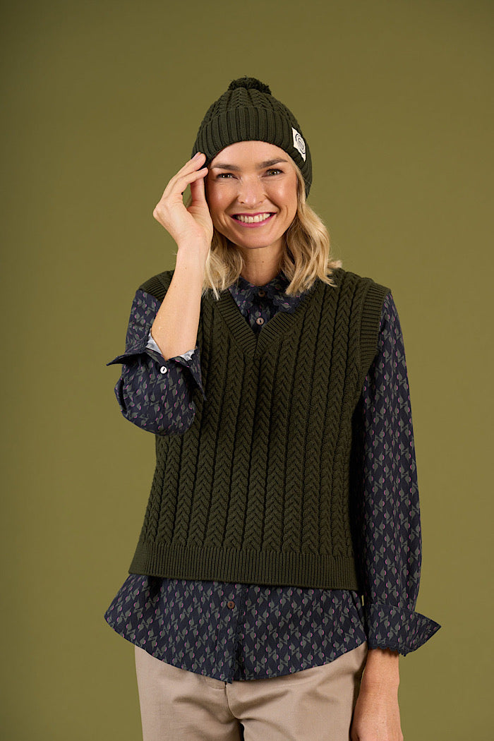 ARTHURS PASS VEST - KHAKI