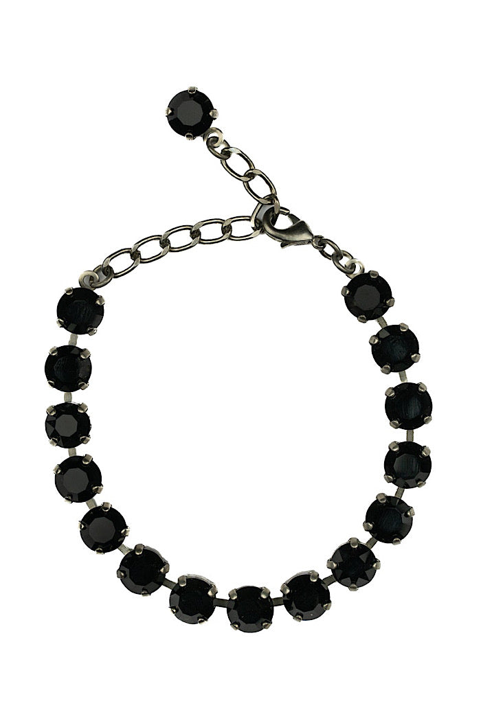 AURORA ROCKS BRACELET  - JET MATTE BLACK