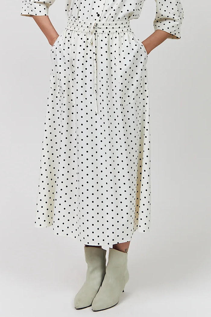 LOLLY’S LAUNDRY AKANE MAXI SKIRT - DOT PRINT