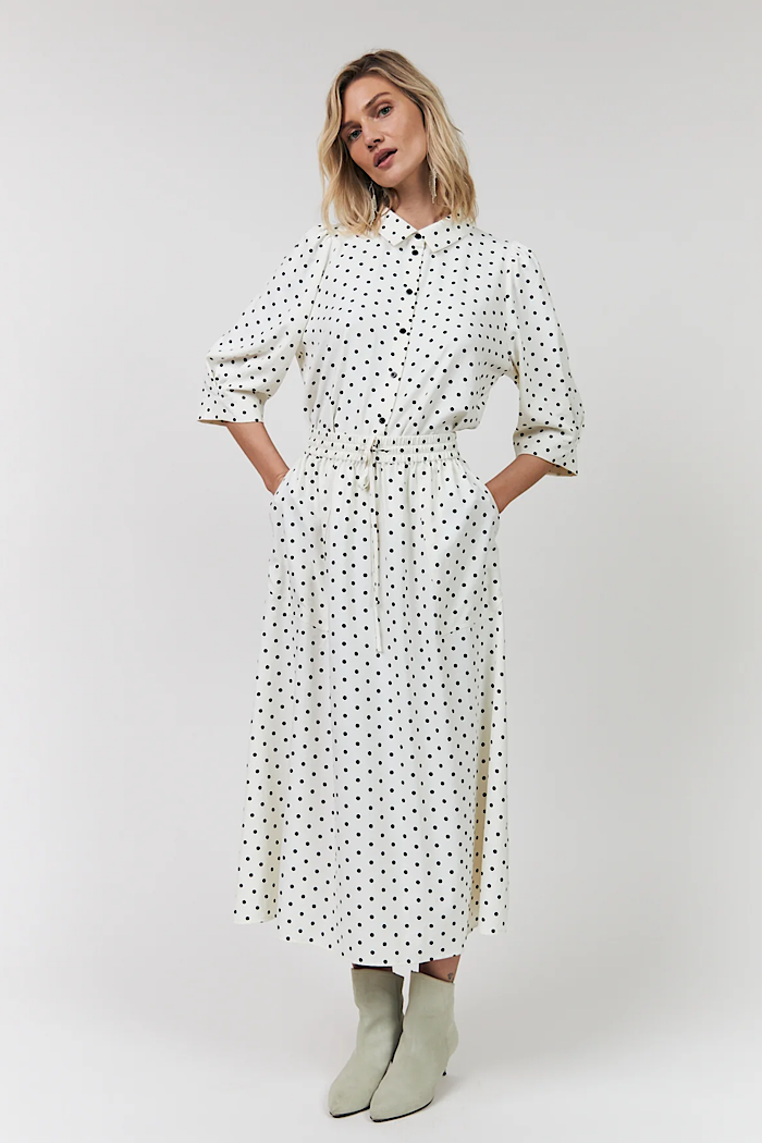LOLLY’S LAUNDRY AKANE MAXI SKIRT - DOT PRINT