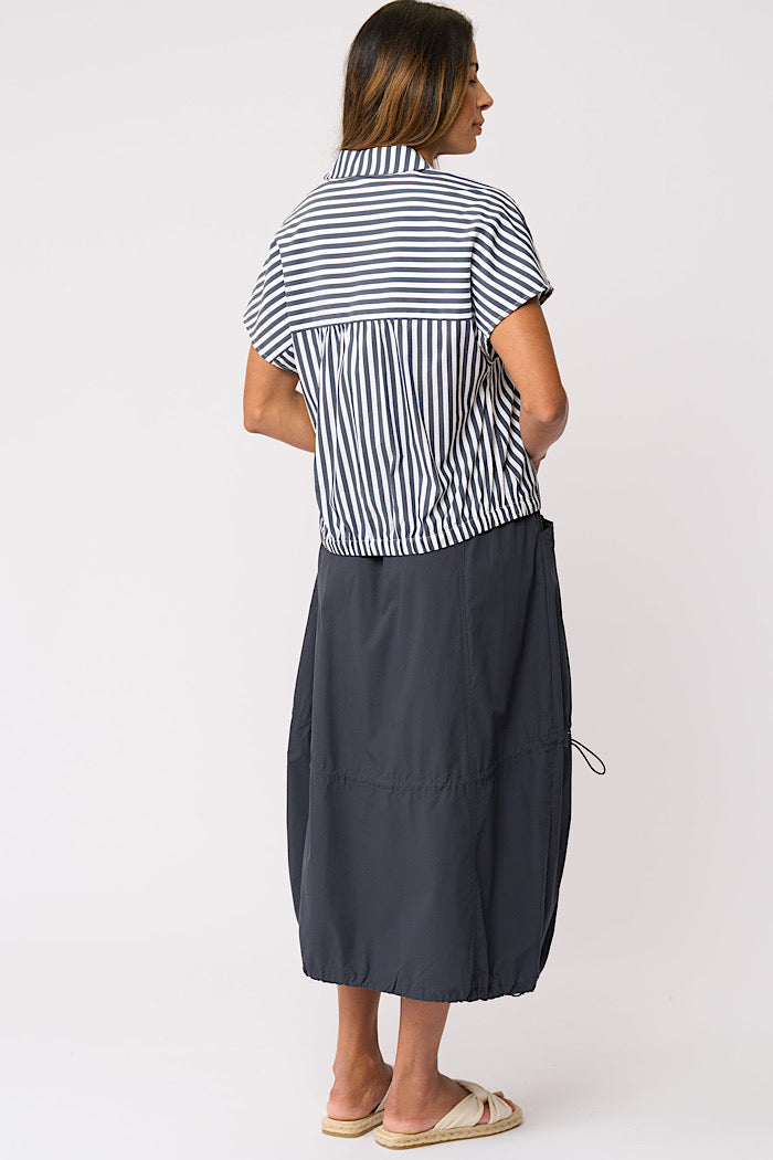 HEMLINE HYPE SKIRT - NAVY